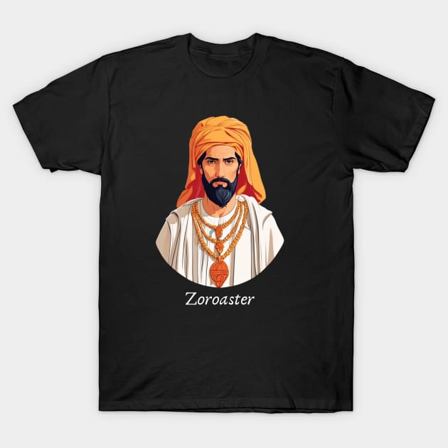 Zoroaster Zarathustra Zoroastrianism  Zoroastrian Gift Occult Religion T-Shirt by Witchy Ways